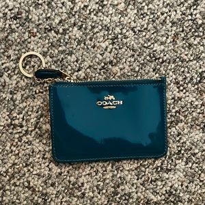 Coach keychain wristlet